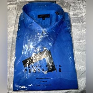 NWT Perry Ellis Long Sleeve Button Down